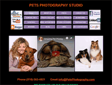 Tablet Screenshot of petsphotography.com